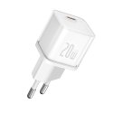 Ładowarka Baseus GaN5S 1C 20W EU (moon white)
