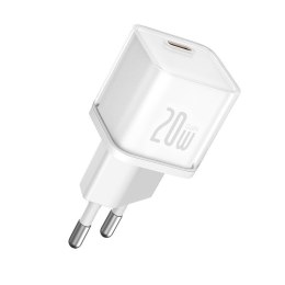 Ładowarka Baseus GaN5S 1C 20W EU (moon white)