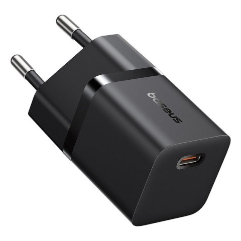 Ładowarka Baseus GaN5mini 1C 25W+kabel USB-C czarny