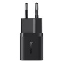 Ładowarka Baseus GaN5mini 1C 25W+kabel USB-C czarny