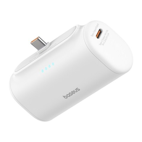 Powerbank Baseus Compact 5000mAh USB-C (biały)