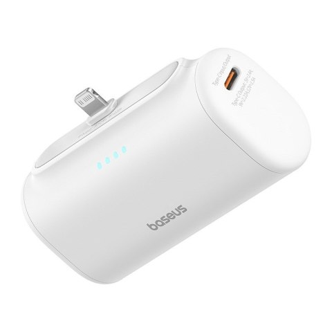 Powerbank Baseus Compact IP 5000mAh 20W USB-C/Lightning (biały)