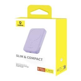 Powerbank Baseus Magnetic Mini Air 6000mAh (fiolet)
