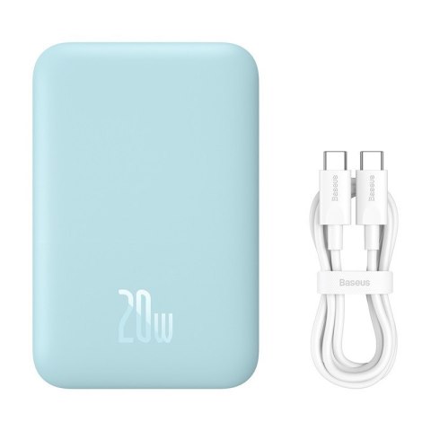 Powerbank Baseus Magnetic Mini Air 6000mAh (niebieski)