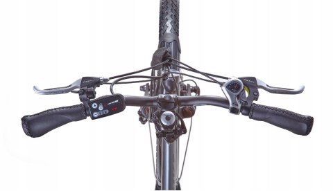 JOBOBIKE Sam - Składany Rower Elektryczny Miejski Dla Seniora 250W Szary