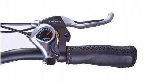 JOBOBIKE Sam - Składany Rower Elektryczny Miejski Dla Seniora 250W Szary