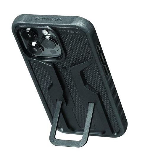 TOPEAK POKROWIEC RIDECASE FOR iPHONE 15 PRO BLACK/GRAY