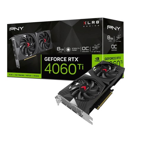 Karta graf. PNY XLR8 RTX 4060 Ti 8GB VERTO OC DUAL