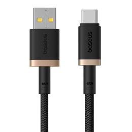 Kabel Baseus Dura USB-Typ C 60W 1m (czarno-złoty)