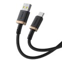 Kabel Baseus Dura USB-Typ C 60W 1m (czarno-złoty)
