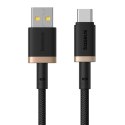 Kabel Baseus Dura USB-Typ C 60W 2m (czarno-złoty)