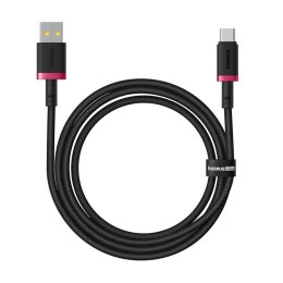 Kabel Baseus Dura USB-Typ C 60W 2m (czerwono-czarny)