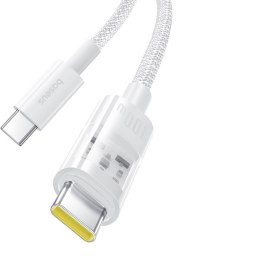 Kabel Baseus Gem Typ C-Typ C 100W 2m (biały)