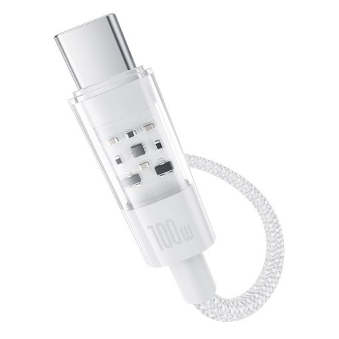 Kabel Baseus Gem Typ C-Typ C 100W 2m (biały)
