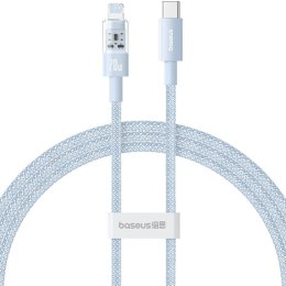 Kabel Baseus Gem USB C-IP 20W 1m (niebieski)