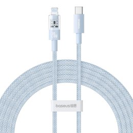 Kabel Baseus Gem USB C-IP 20W 2m (niebieski)