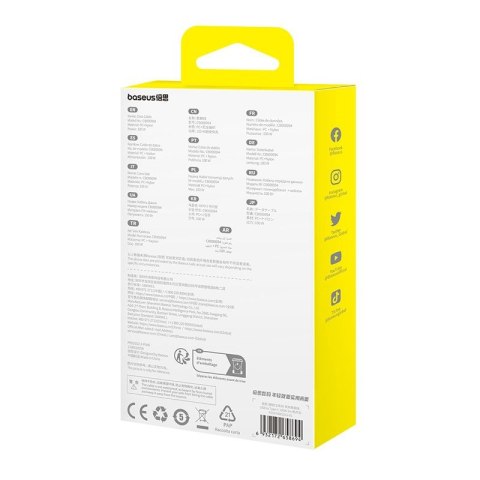 Kabel Baseus Gem USB-USB C 100W 2m (biały)