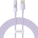 Kabel Baseus Gem USB-USB C 100W 2m (fioletowy)