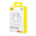 Kabel Baseus Gem USB-USB C 100W 2m (fioletowy)