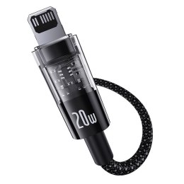 Kabel Baseus Gem USP C-IP 20W 2m (czarny)