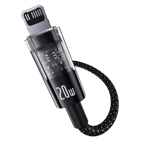 Kabel Baseus Gem USP C-IP 20W 2m (czarny)