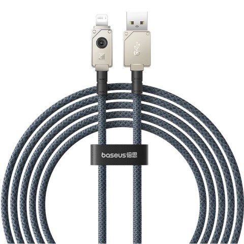 Kabel Baseus Unbreakable USB-IP 2.4A 2m (czarny)