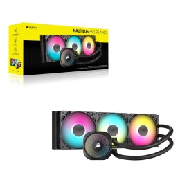 CORSAIR NAUTILUS 360 ARGB, 360mm Radiator, Liquid CPU Cooler
