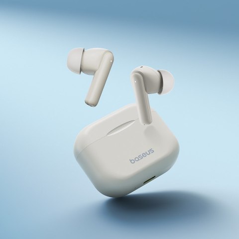 Słuchawki bezprzewodowe Baseus Bowie E17 (biały)