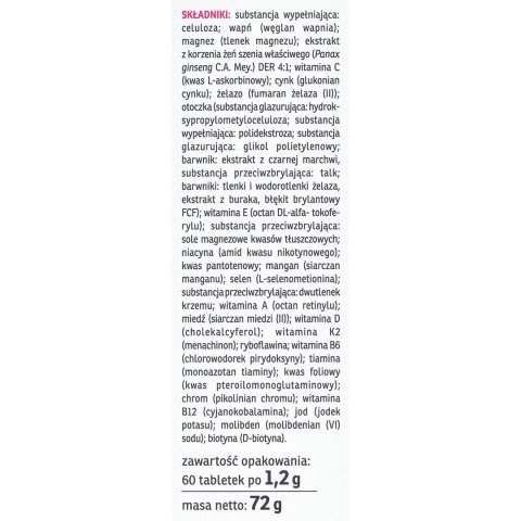 Novativ Multiwitamina dla Niej, 60 tabletek powlekanych