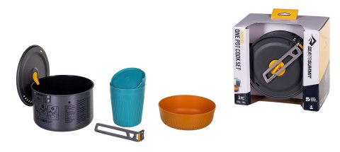 Zestaw garnków SEA TO SUMMIT Frontier UL 1P 3 Piece 2L Pot w/ M Bowl and Ins Mug