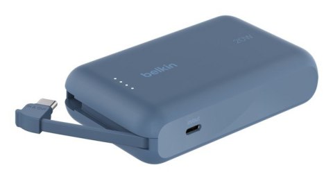 BELKIN POWERBANK 10 000 MAH, 20W, KABEL USB-C, BLUE