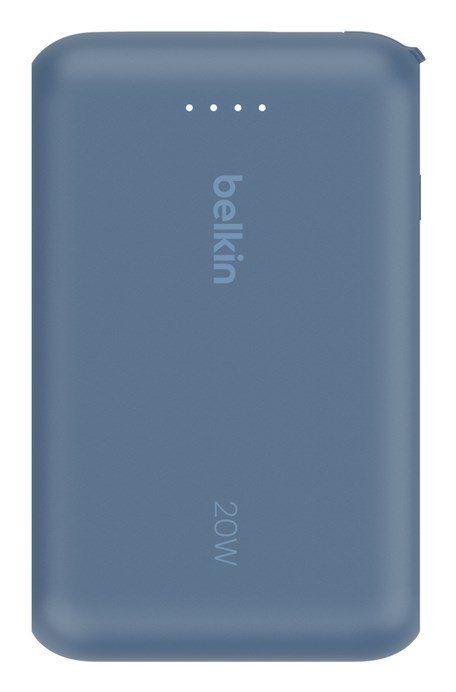 BELKIN POWERBANK 10 000 MAH, 20W, KABEL USB-C, BLUE