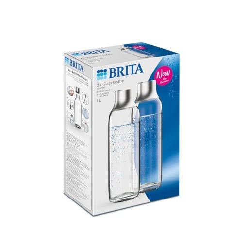 Butelka Brita sodaTRIO (2 szt., szklane)