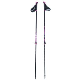 Kije Viking Uppsala Nordic Walking czarno/fioletowe