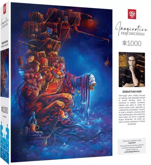 Puzzle Good Loot Imagination Puzzle: Sebastian Moń Ciężar doświadczeń 1000 elementów