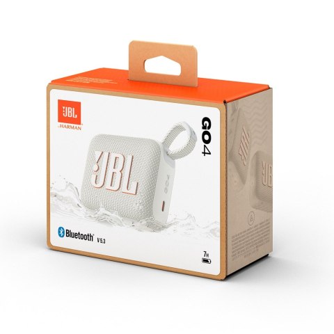 JBL GO 4 WHT głośnik przenośny Bluetooth biały