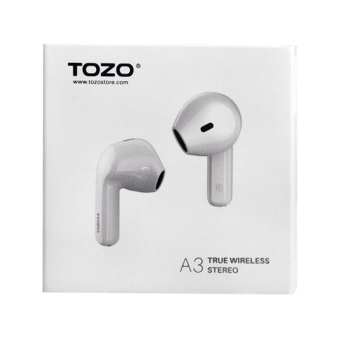 Słuchawki TWS TOZO A3 White