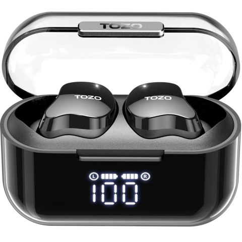 Słuchawki TWS TOZO T18 Crystal Buds Black