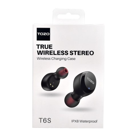 Słuchawki TWS TOZO T6S Black