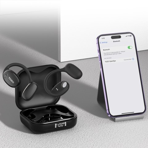 Słuchawki TWS dokostne TOZO Open Ego Black