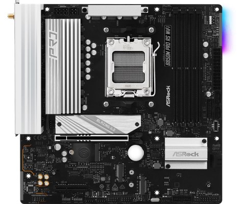 Asrock B850M Pro RS WiFi AMD B850 Gniazdo AM5 micro ATX