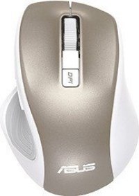 Mysz Asus Silent Wireless Mouse Gold MW202 bezprzewodowa złota