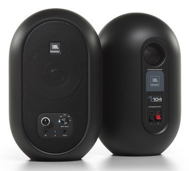 JBL 104 SET-BT BLACK - Koaksjalne monitory z Bluetooth