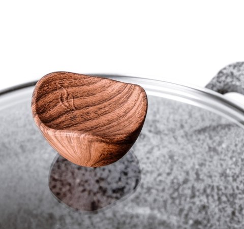 PROMIS ZESTAW GARNKÓW GRANITE, RONDEL 16 CM,GARNKI