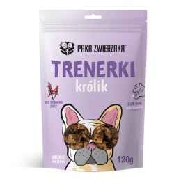 Paka Zwierzaka przysmak trenerki królik 120g