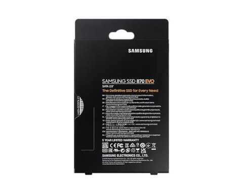 Dysk SSD Samsung 870 EVO 1TB MZ-77E1T0BW SATA