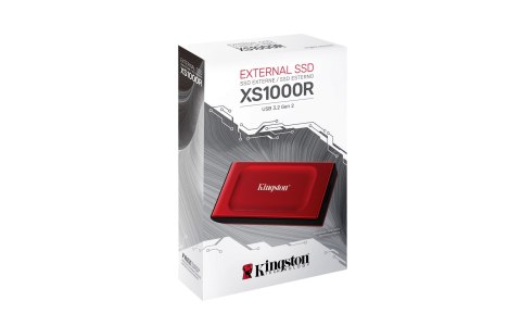 KINGSTON DYSK SSD 2000G PORTABLE XS1000R RED