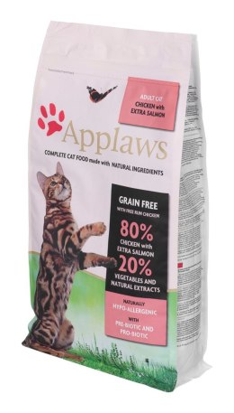 APPLAWS CAT Kurczak i Łosoś - karma dla kotów z wysoką zawartością mięsa - 2kg