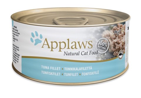 APPLAWS Natural Cat Food Filety z tuńczyka - mokra karma dla kota - 70g