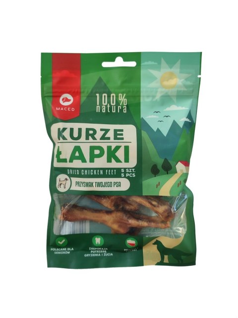 MACED Przysmak dla psa - kurze łapki 5szt.